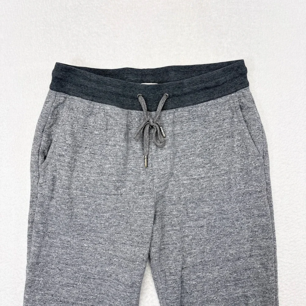 Faherty Jogger Sweatpants Mens Size Medium Gray Double Knit Casual Loungewear